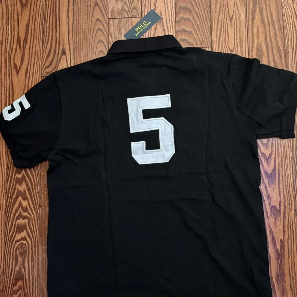 Polo by Ralph Lauren Black New York Men's Polo Shirt - Picture 2 of 2